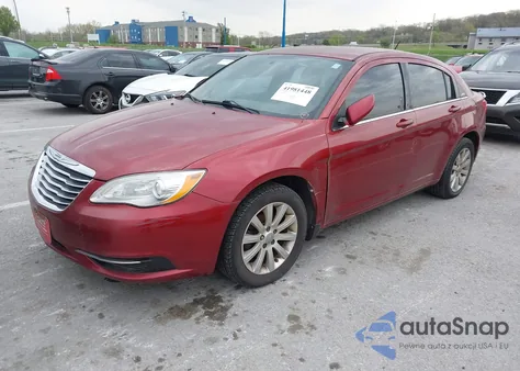 2013 Chrysler 200 Touring from USA, damaged, VIN 1C3CCBBB9DN745261